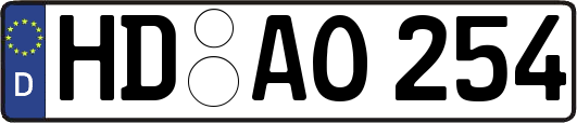 HD-AO254