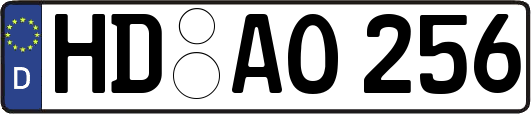 HD-AO256