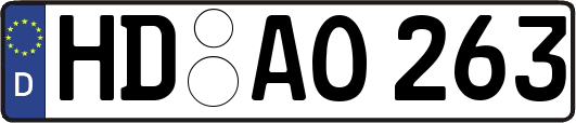 HD-AO263