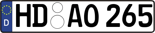 HD-AO265