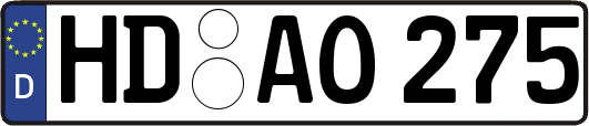 HD-AO275