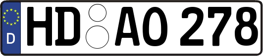 HD-AO278
