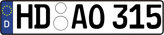 HD-AO315