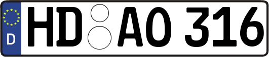 HD-AO316