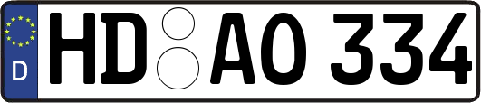 HD-AO334
