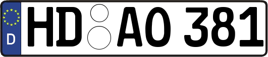 HD-AO381