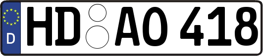 HD-AO418
