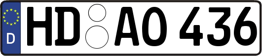 HD-AO436