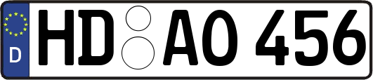 HD-AO456