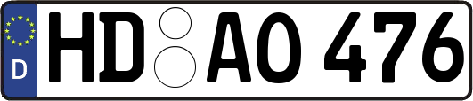 HD-AO476