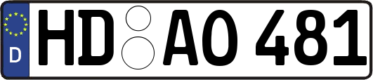 HD-AO481