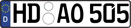 HD-AO505