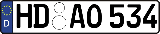 HD-AO534