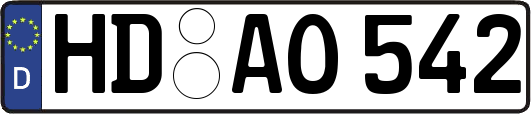 HD-AO542