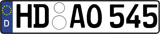 HD-AO545