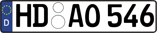 HD-AO546