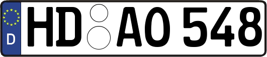 HD-AO548