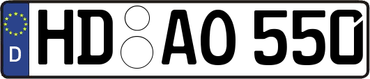 HD-AO550