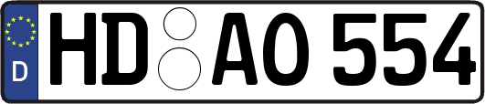 HD-AO554