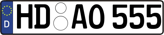 HD-AO555