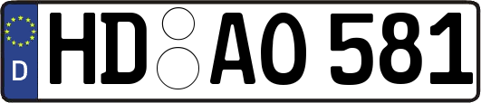 HD-AO581