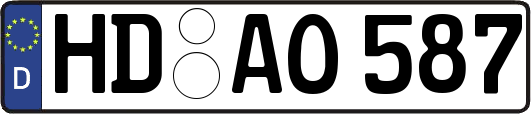HD-AO587
