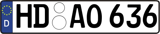 HD-AO636