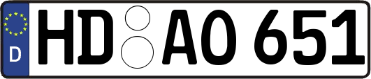 HD-AO651