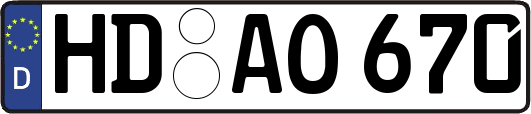 HD-AO670