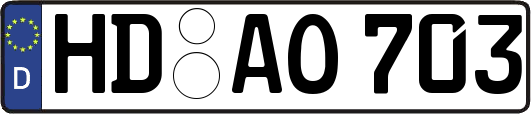 HD-AO703