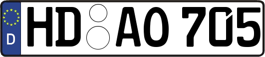 HD-AO705