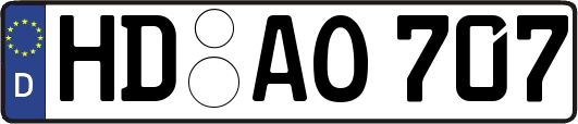 HD-AO707