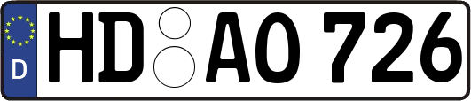HD-AO726