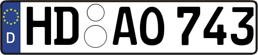 HD-AO743