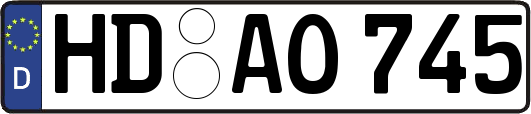 HD-AO745