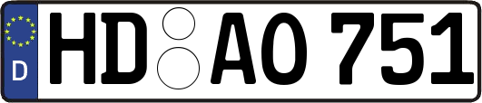 HD-AO751