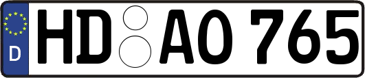 HD-AO765