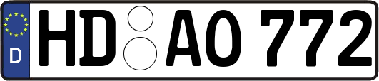 HD-AO772