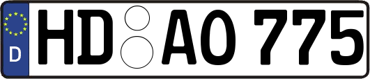 HD-AO775