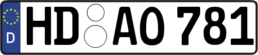 HD-AO781