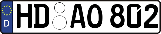 HD-AO802