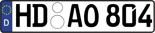 HD-AO804