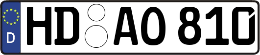 HD-AO810