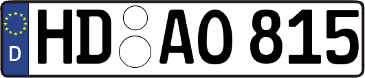 HD-AO815