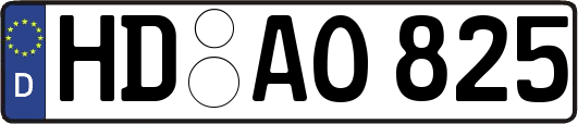 HD-AO825
