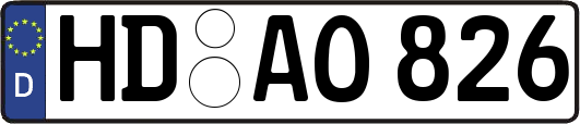 HD-AO826