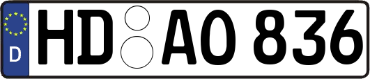 HD-AO836