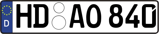 HD-AO840