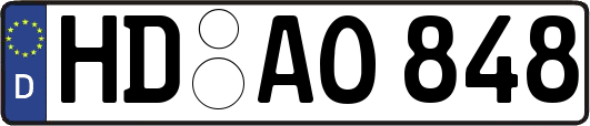 HD-AO848