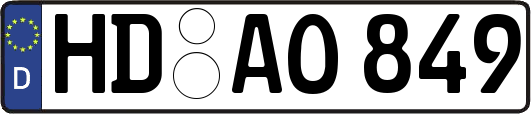 HD-AO849
